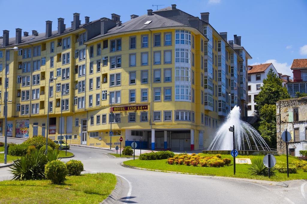 Hotel Los 14 Pravia Dış mekan fotoğraf