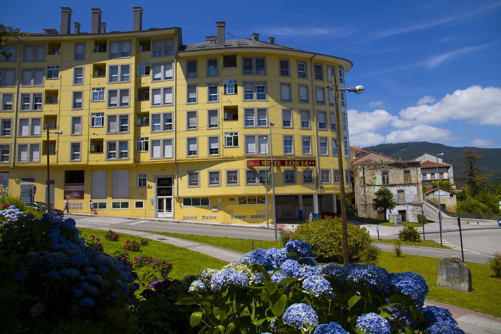 Hotel Los 14 Pravia Dış mekan fotoğraf